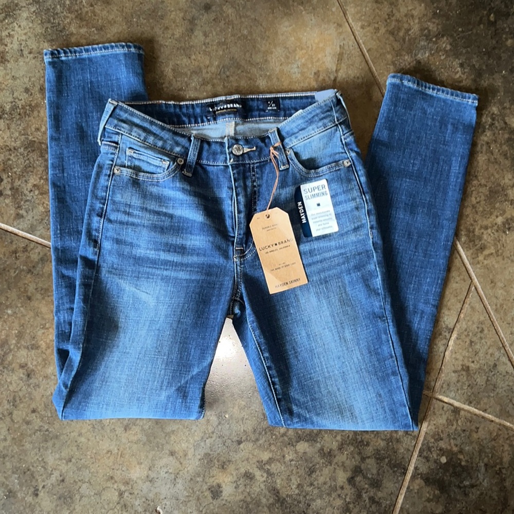 Lucky Brand Hayden Skinny Jeans NWT SZ 4/27
